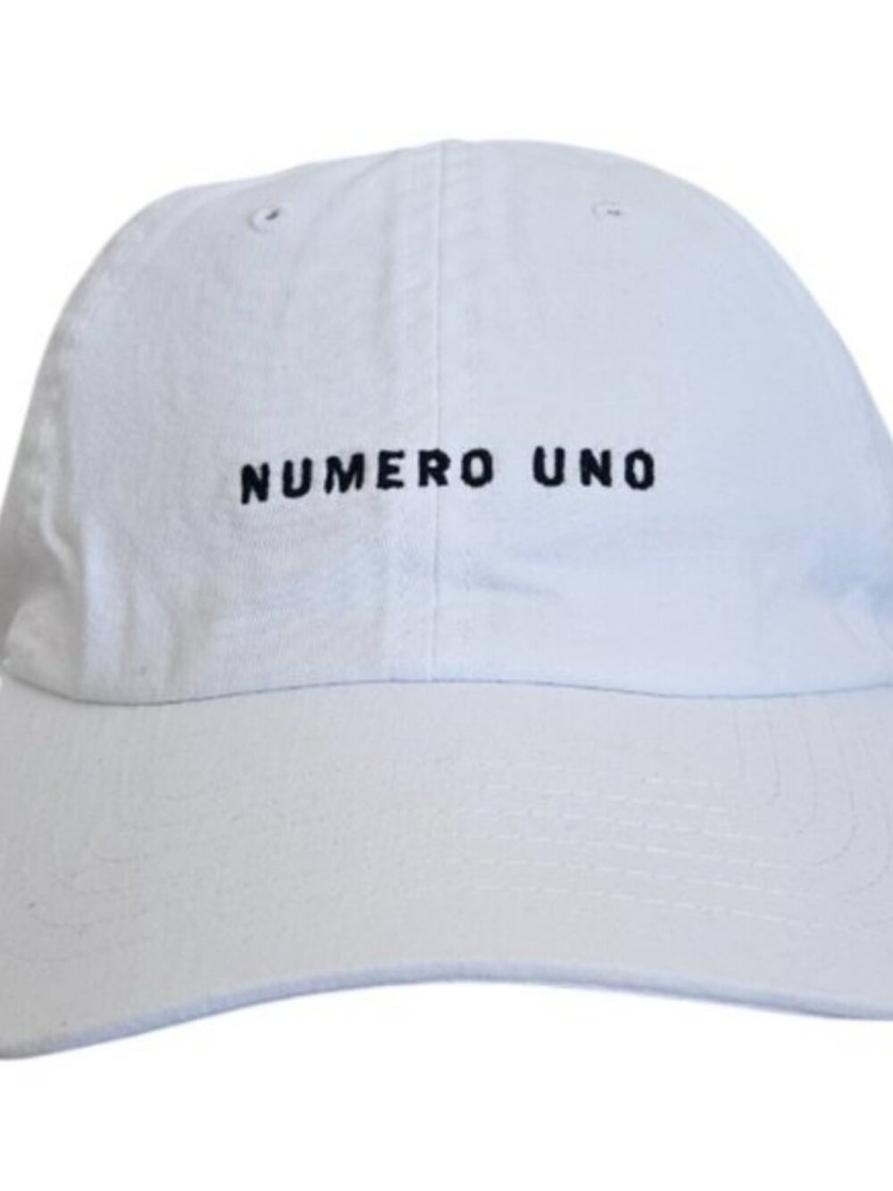 Wembley “Numero Uno / Number One” White Dad Hat – NWT